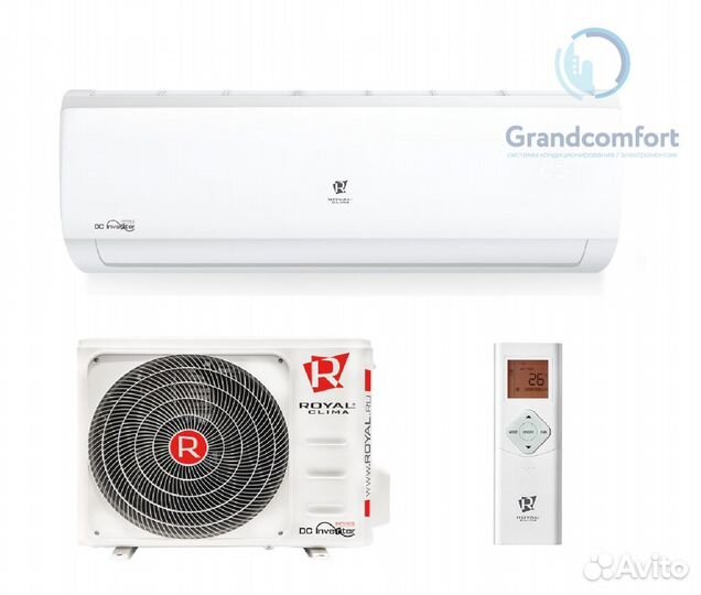 Инверторный кондиционер Royal Clima. Доставка