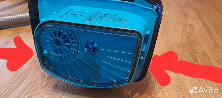 Пылесос Tefal city TW2521RA на запчасти