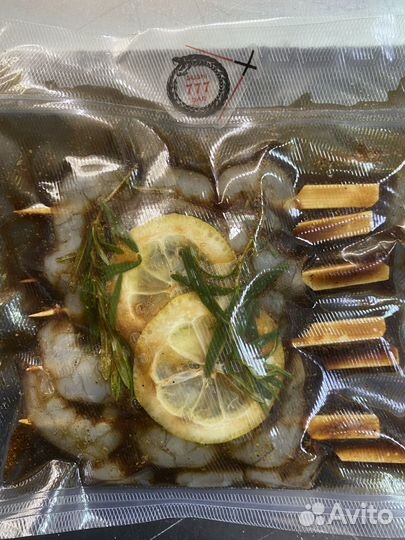 Морепродукты для гриля/мангала/сковороды