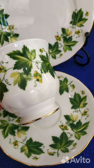 Винтаж чай/кофе трио Queen Anne Англия