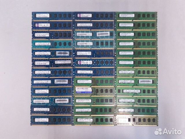 Оперативная память в ассортименте DDR3, 4Gb