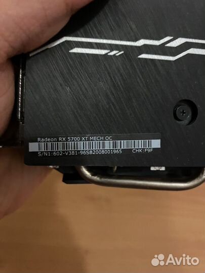 Rx 5700 xt msi mech oc