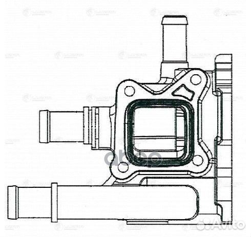 Корпус термостата LT 0549 luzar