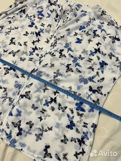 Блузка бабочки из вискозы 54