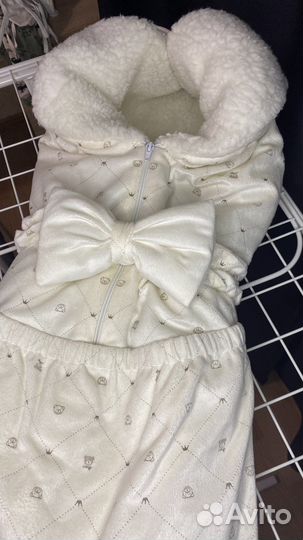 Одеяло для выписки на овчине