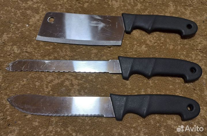 Набор кухонных ножей из нержавеющей стали