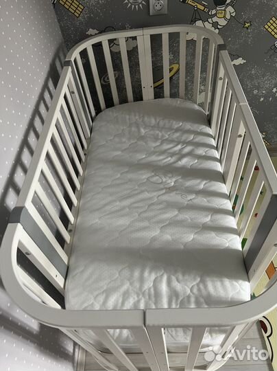 Кроватка детская inkanto Nuvola LUX 3в1