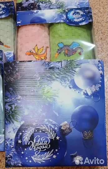 Полотенца кухонные набор подарочный в наличии