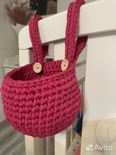 Корзинка на кроватку