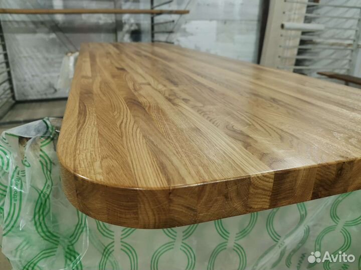 Столешница из дуба 40х600х1600мм покрытие масло