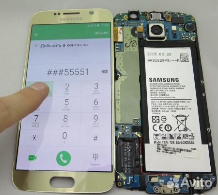 Замена дисплея Самсунг