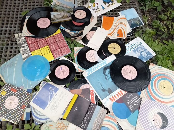 Виниловые пластинки СССР