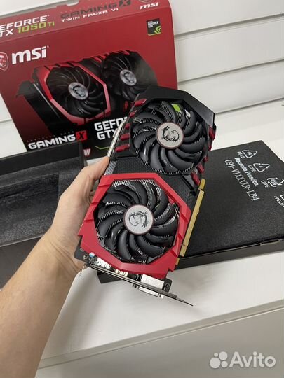Видеокарта GeFroce GTX 1050Ti 4gb новая