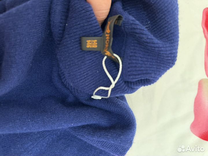 Кашемировый свитер norveg новый