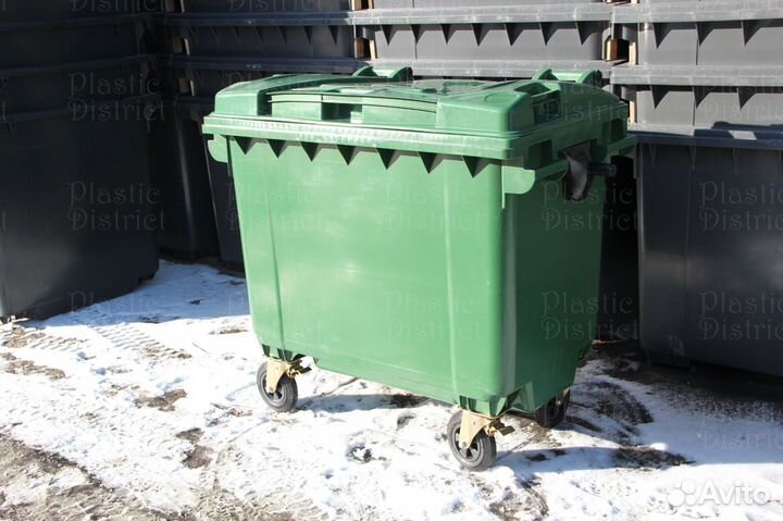 Пластиковый контейнер 660л Ч6048