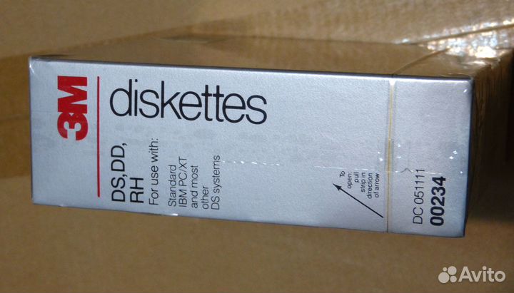 Коробка дискет 5.25, новые