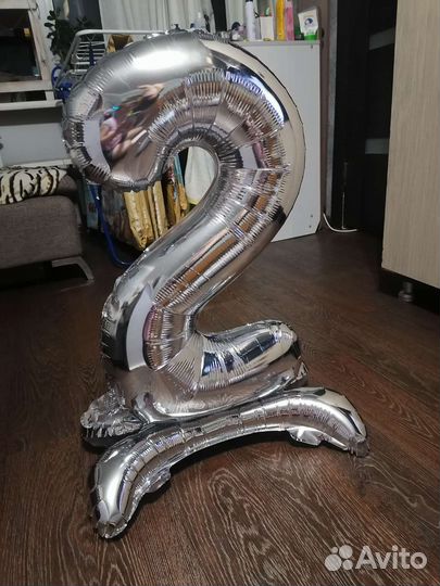 Цифра 2 на день рождения