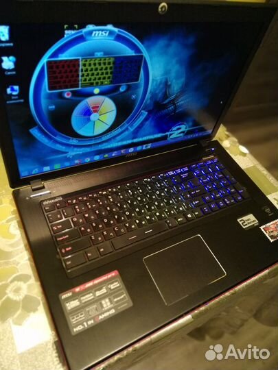 Ноутбук MSI GE70 2QE apache PRO