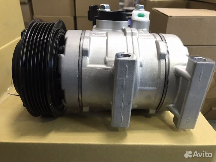 Компрессор кондиционера Kia RIO 3 c 2011 Solaris