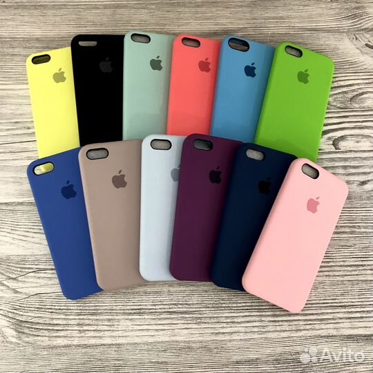 Силиконовые чехлы для iPhone 5/5s/SE