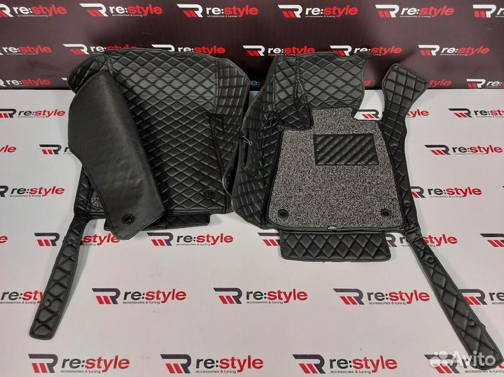 Ковры салона 3D Toyota Crown 210 2012-2018 Y761