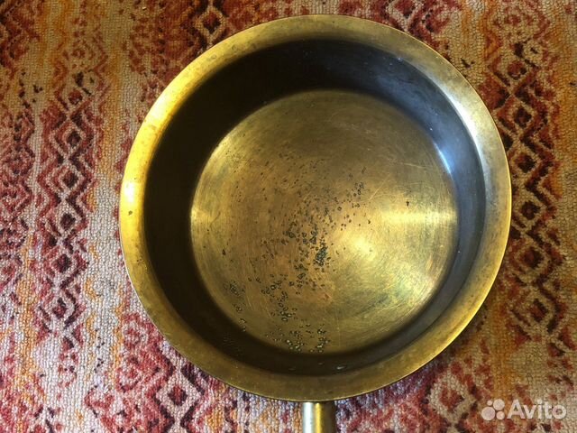 Латунный таз для варенья