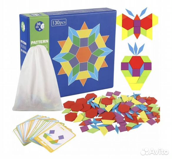 Мозаика- головоломка, деревянные пазлы