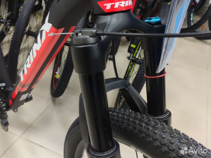 Велосипед 27.5 Trinx X1 elite черный мат/белый/кр
