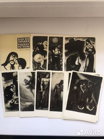 Советские открытки, наборы