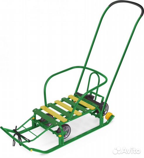 Новые санки Тимка 5