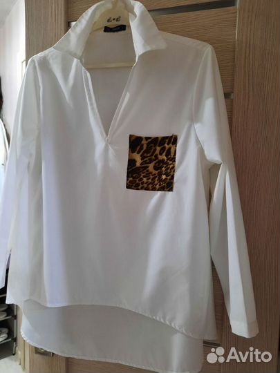 Блузка туника хлопок р164 для девочки