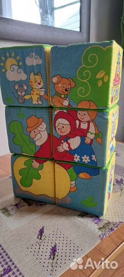 Кубики мякиши