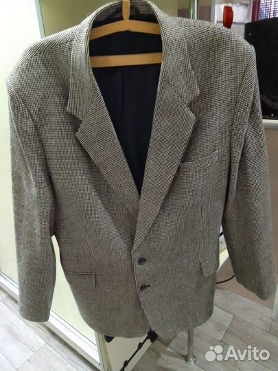 Шерстяной пиджак мужской