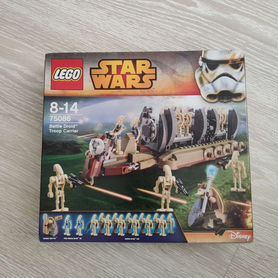 Новый Lego Star Wars 75086 Battle Droid Carrier