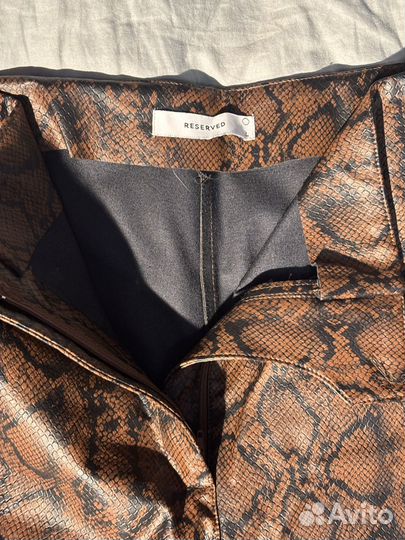 Кожаные брюки