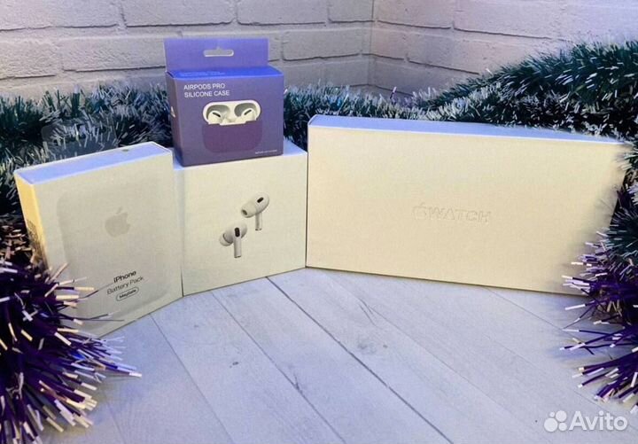 Набор: Apple Watch 9 Ultra 2 + AirPods Pro 2