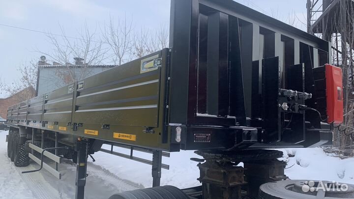 Полуприцеп бортовой Авиком 98713-05, 2024