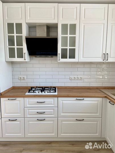 Кухня пвх прямая. Рассрочка hk 0235