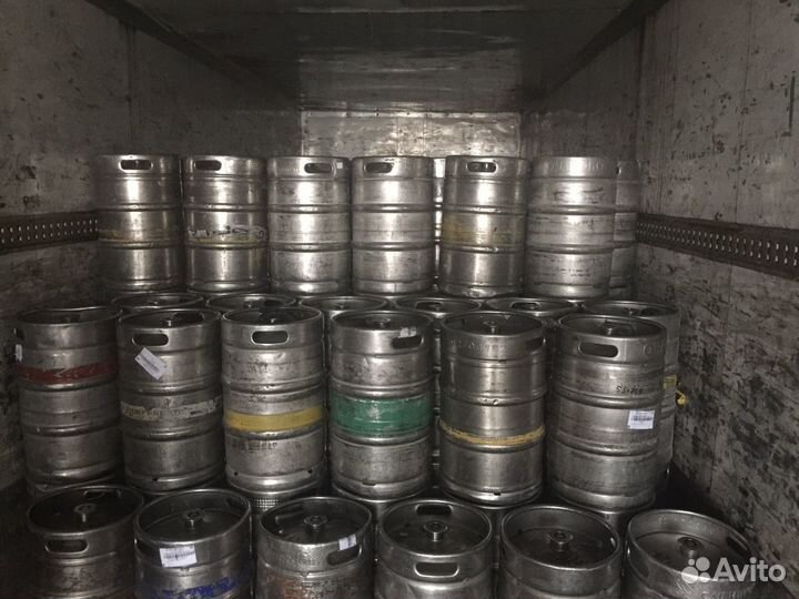 Продам кеги 50 л.1000 штук,фитинг А,din