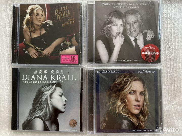 CD Diana Krall, Enya, Sade,Enigma,Melody Gardot