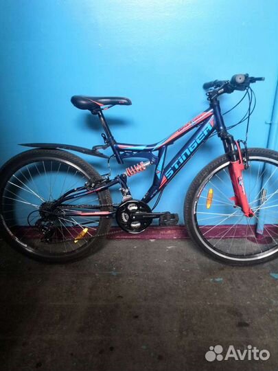 Велосипед двухподвес stinger