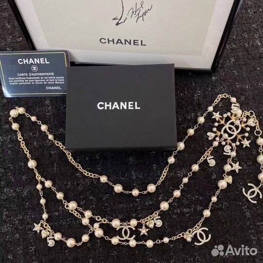 Бусы пояс Chanel