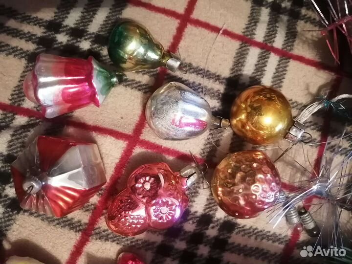Елочные игрушки СССР