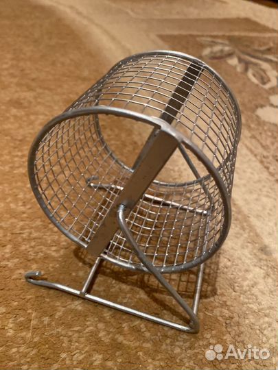 Домик для грызунов,колесо,поилка, наполнитель