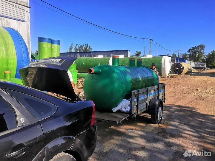 Септик 5 кубов монтаж цук