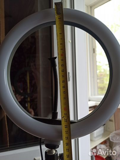 Кольцевая лампа со штативом бу