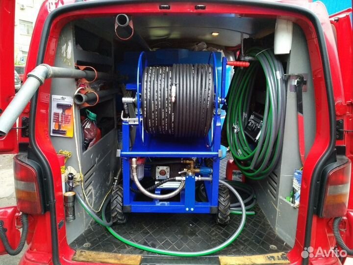 Прочистка канализации и устранение засоров