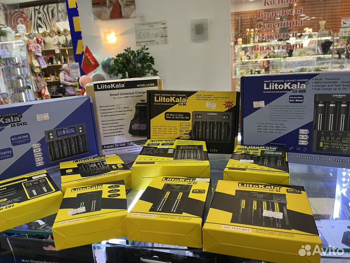 Зарядное устройство liitokala разные