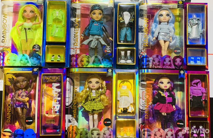 Куклы Rainbow high