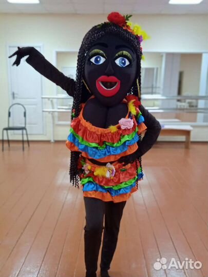 Ростовая кукла стриптизёрша и стриптизёр. Аниматор